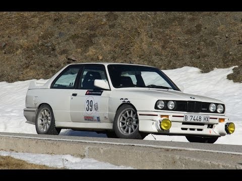 Andorra Winter Rally 2014 BMW M3 E30 Colla Verglas Ordino