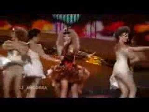 Eurovision Semi's 2008 - Andorra - Gisela - Casanova