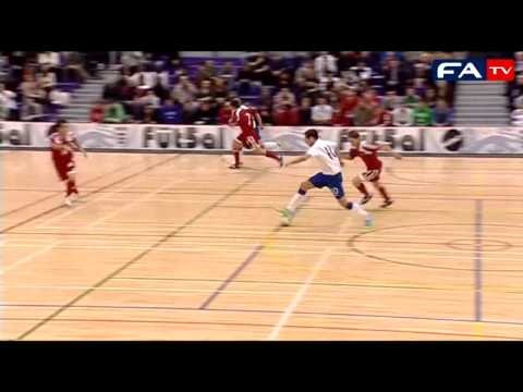 England vs Andorra Futsal highlights - 3-1, 5-0 - 15/11/10