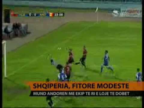Albania - Andorra 1-0 Shqiperi - Andorra 1-0