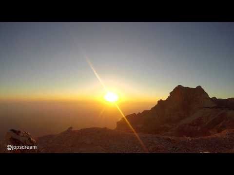 Sunrise at Mt Jabel Hafeet - JopGoPro first timelapse