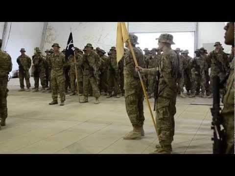The Tradition Continues - Combat Patch Ceremony