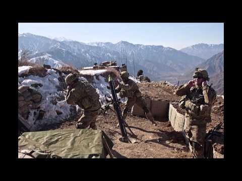 Soldiers Man Outpost in Afghanistan's Hindu Kush Mountains