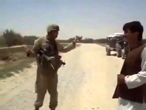 American Soldier Dancing On Pashto song