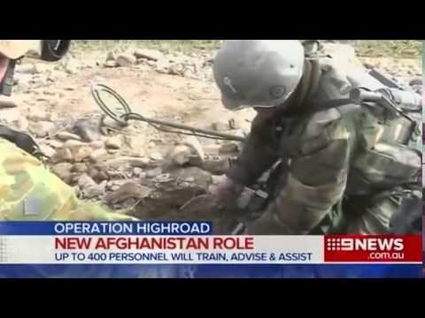 Australian military taking on new role in Afghanistan