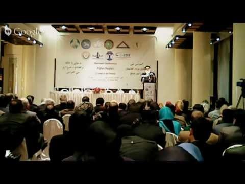 live broadcast of the National Conference on Afghan Peace(2)