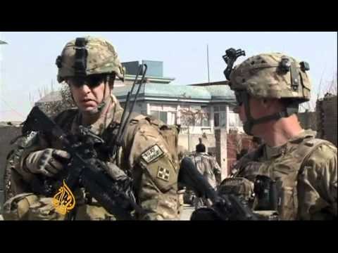 Officer breaks ranks to condemn US action in Afghanistan