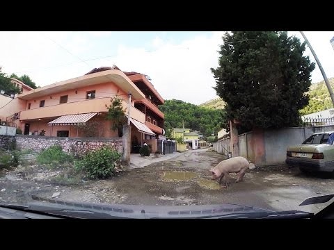 Albania - Drive from the beach | Accelerated | GoPro