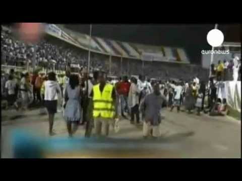 At least 13 killed in Angola stadium vigil crush