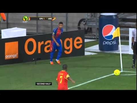 Cape Verde V Angola highlights  (2-1) Africa Cup of Nations 2013