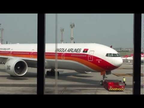 Push-back - TAAG Angola Airlines B777-300ER (Guarulhos)