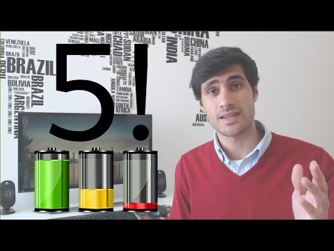 Top 5 mitos sobre baterias!