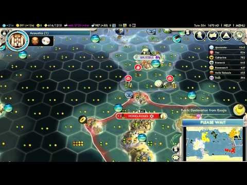 (Ep 39) Let's Play Civilization 5 Gods and Kings Austria
