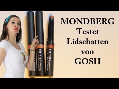 GOSH Lidschatten - Ich teste Mineral Waterproof Eye Shadow