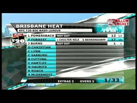 Final - Perth Scorchers v Brisbane Heat 2012/13: T20 Replay (PART 1/4)
