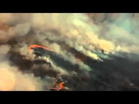 Grass fires burn in southern Australia