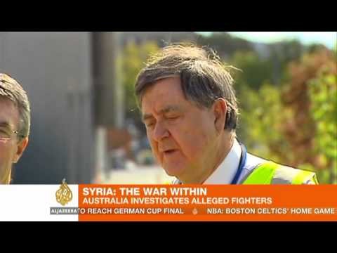 Australia investigates alleged Syrian fighters