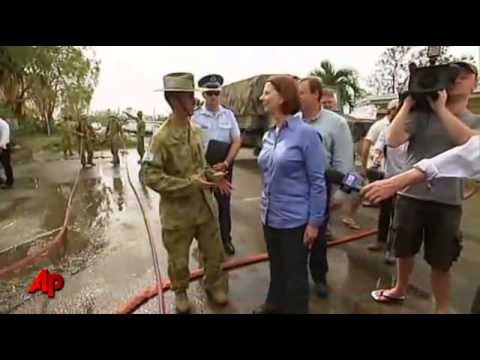 Troops Help Australia Clean Up After Cyclone