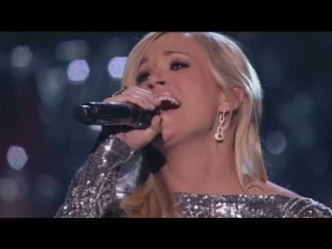 Carrie Underwood with Vince Gill How Great thou Art - 720P HD - Standing Ov