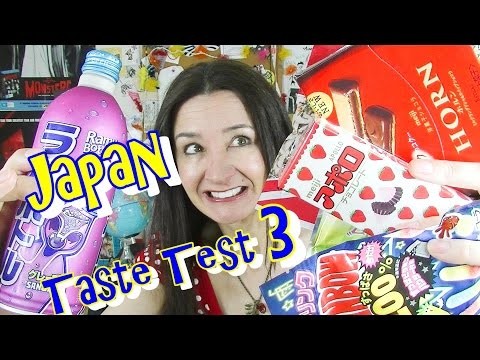 JAPANESE CANDY TASTE TEST 3