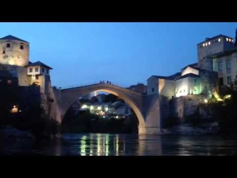 Dusk in Mostar