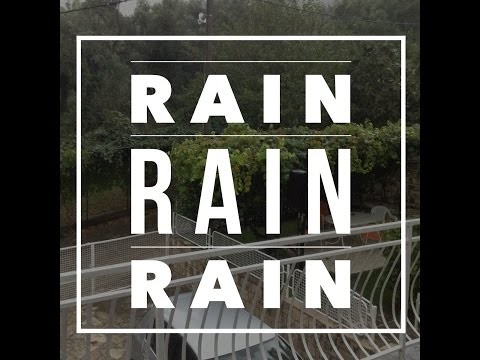 Rain Rain Rain - Vlogging from Montenegro.