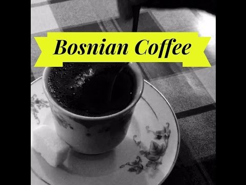 Making Bosnian Coffee - Vlogging from Bosnia.