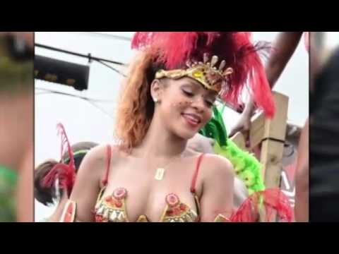 Rihanna Wears Her Raunchiest Outfit Yet For Barbados Carnival   Video