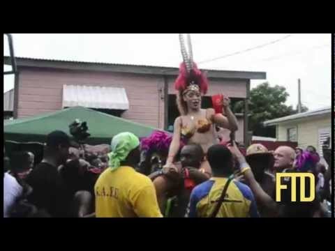 Rihanna at Carnival in Barbados Shows too Much Skin?