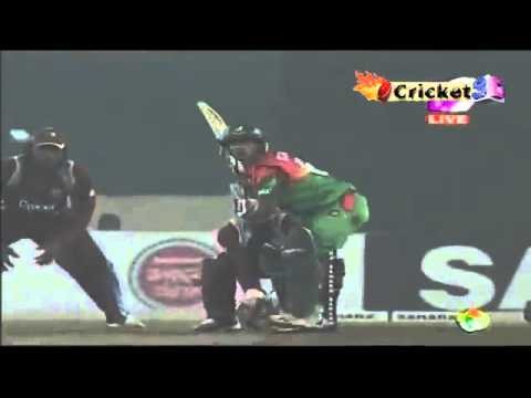 Nasir Hossain match winning 39*(52) Innings Vs WI 5th ODI 2012