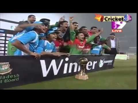 Presentation Cermony - Bangladesh Vs West Indies 2012 5th ODI