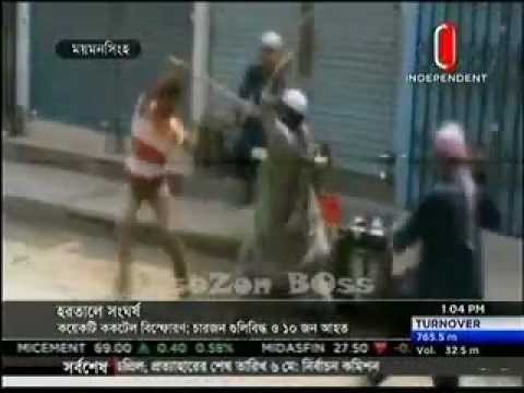 Bangladesh Chhatra League attacked Hefajat-E Islam rally at Chittagong Wasa