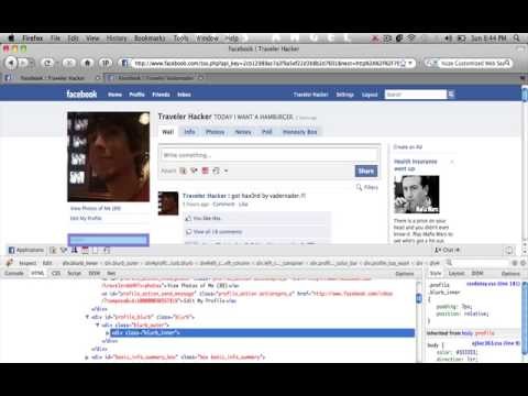 How to hack a facebook account part 1