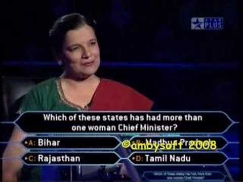 KBC 3 - SRK - Insulted by a Lady Professor