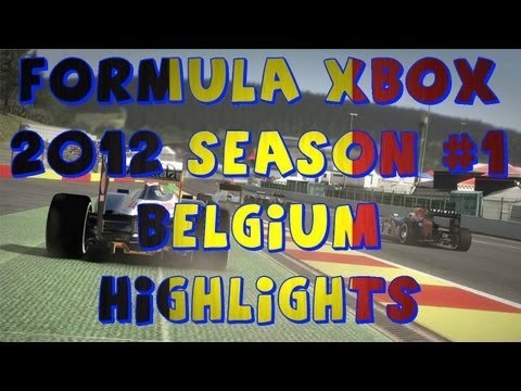 Formula Xbox 2012 Season #1 - Belgium Highlights