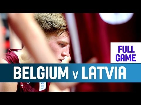 Belgium v Latviaâ€“ 1st Roundâ€“ 2014 U18 European Championship