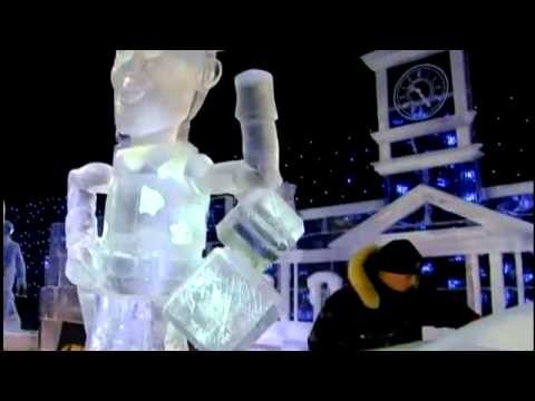 Sculptors Create Icy Wonderland â€“ Amazing Skill Video