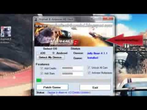 Asphalt 8 Airborne Hack iOS and Android Working 2015 LATEST