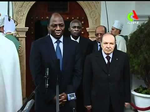 ALGERIA DELLYS Le Ministre des Afaire Etrengere de Burkinafaso Rencotre Bou