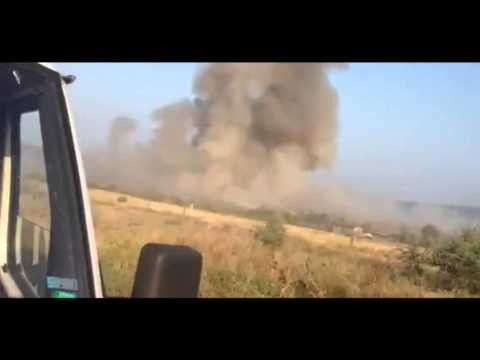 Huge Train Explosion /Bulgaria/