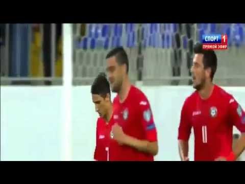 Azerbaijan Bulgaria 0 1. Ilian Micanski Goal. EURO Qualification 9/09/2014