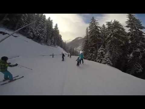 Skiing in Bansko 2015 New Year  [Ultra High Definition]