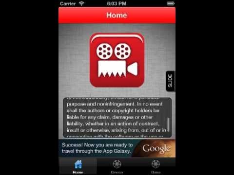 Bahrain Cinema Schedule app for iPhone
