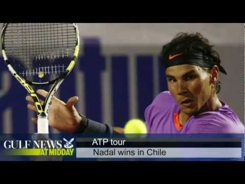 Tennis: Rafael Nadal beats Jeremy Chardy - GN Midday Sunday Feb 10 2013