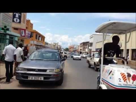 Driving around Burundi