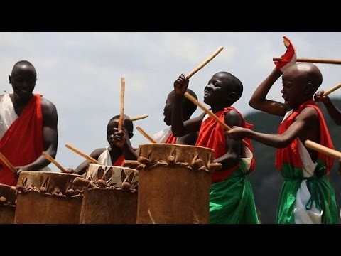Burundi drums beat the ancient memories of unity