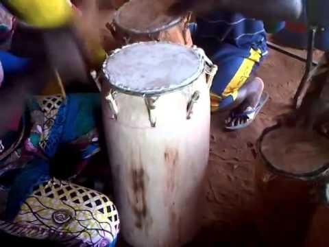 SEKELEBE drum with KPEZIN drum and JIPIRI drums