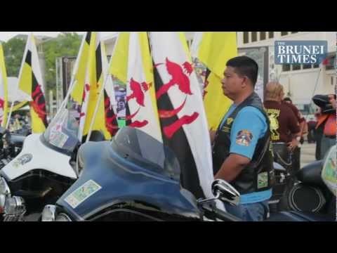 Bikers vroom Brunei roads for National Day
