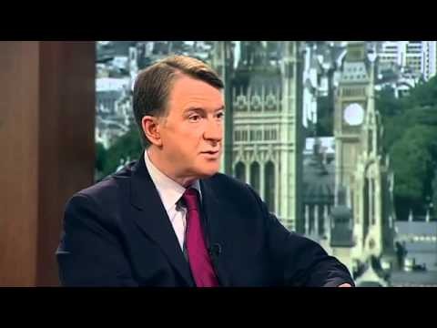 Peter Mandelson slaps down Andrew Marr