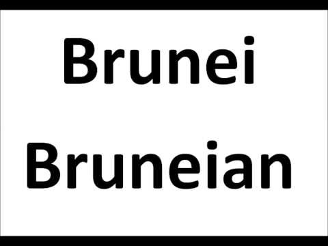 ASEAN 5 : Brunei - Bruneian